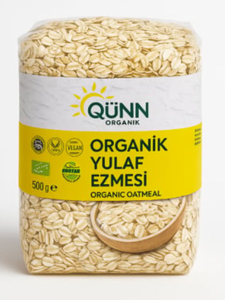 QÜNN ORGANIK YULAF EZMESİ 500 GR